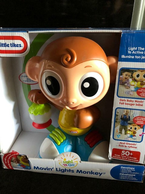 little tikes movin lights monkey